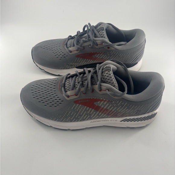 Brooks Addiction GTS 15 Men’s Size 13 Wide 2E Sneakers Gray No Insoles - Picture 4 of 7